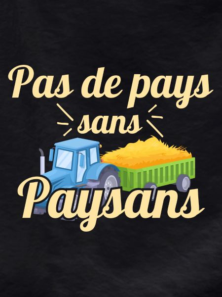 No country without peasants