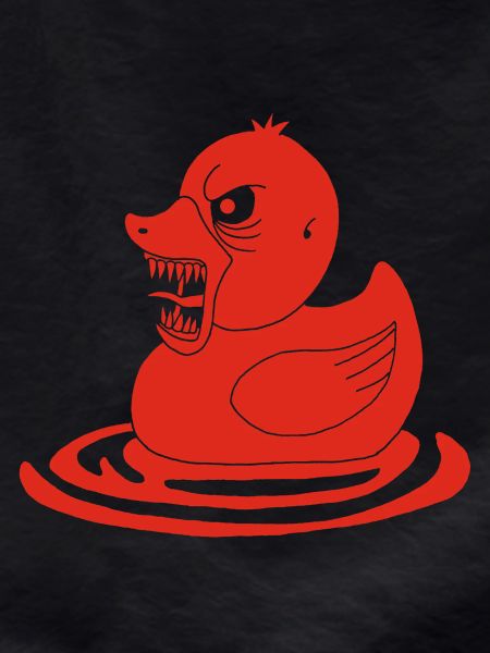 Red Demonic Duck