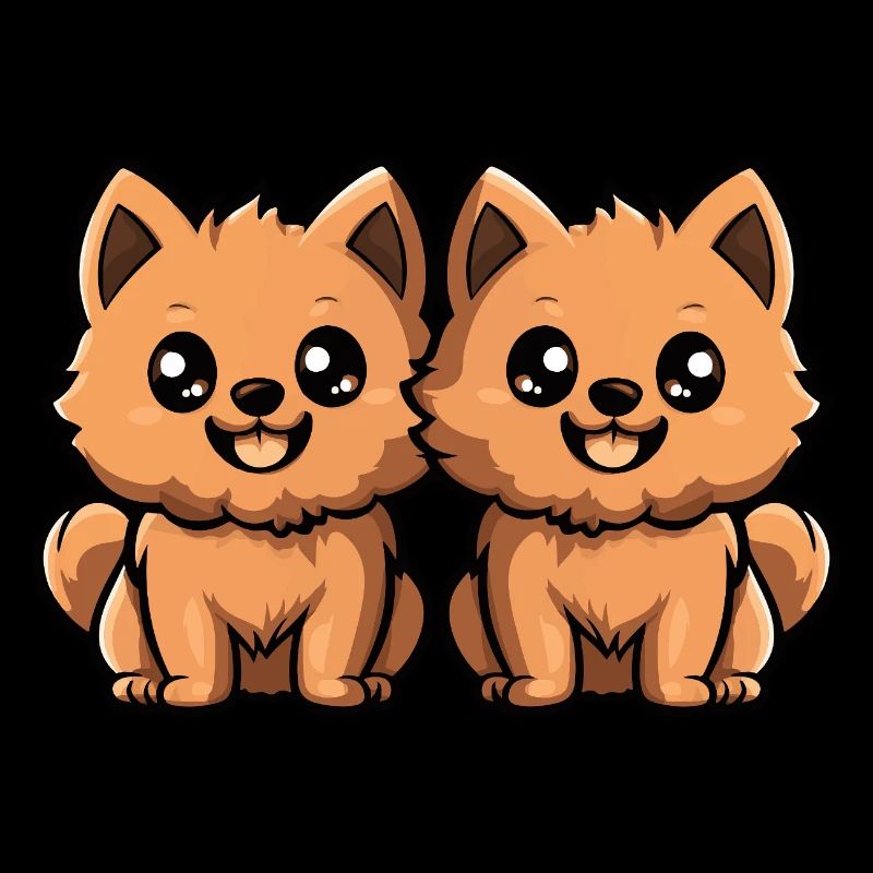 Pomeranian Dog Comic Pomeranian