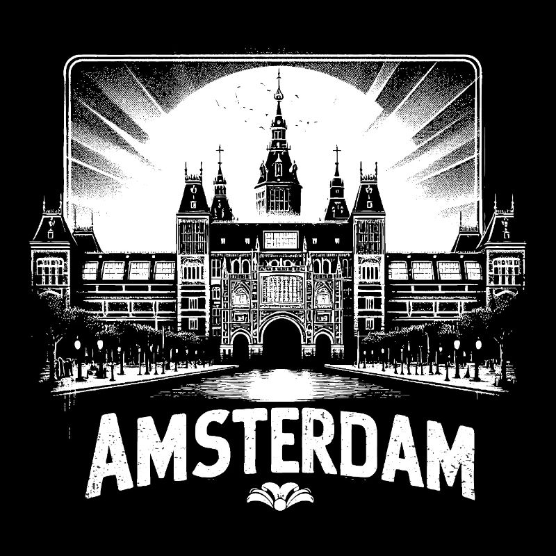 Design de chemise cool d’AMSTERDAM
