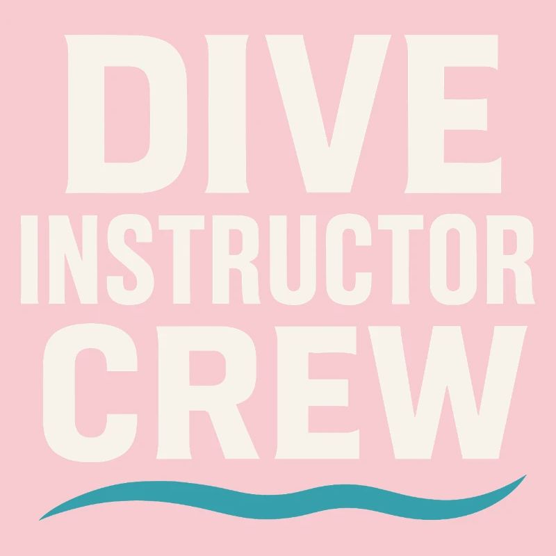 Scuba Instructor Dive Crew Pride Teaching