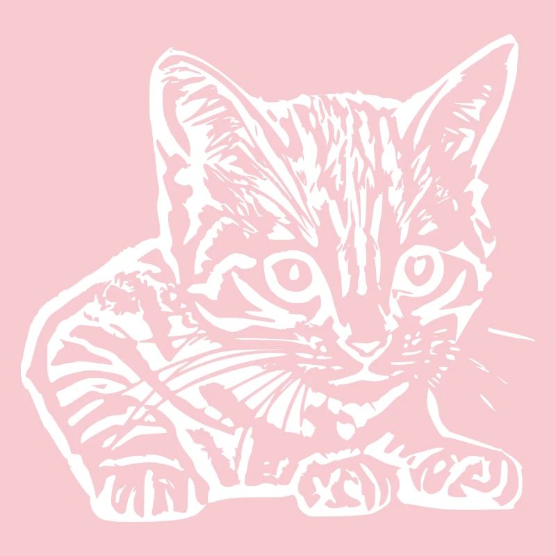 Chat Chat Bébé T-shirt Idée Cadeau