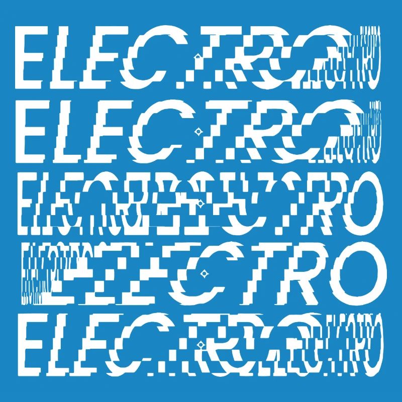 Électro-typographie Glitch