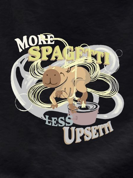 Cap(p)y spaghetti less upsetti
