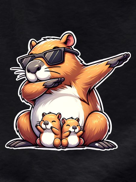Capybara papa