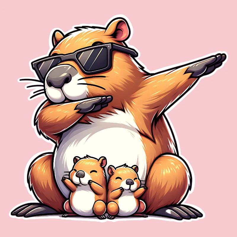 Capybara Papa