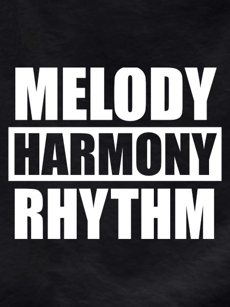 Melody Harmony Rhythm