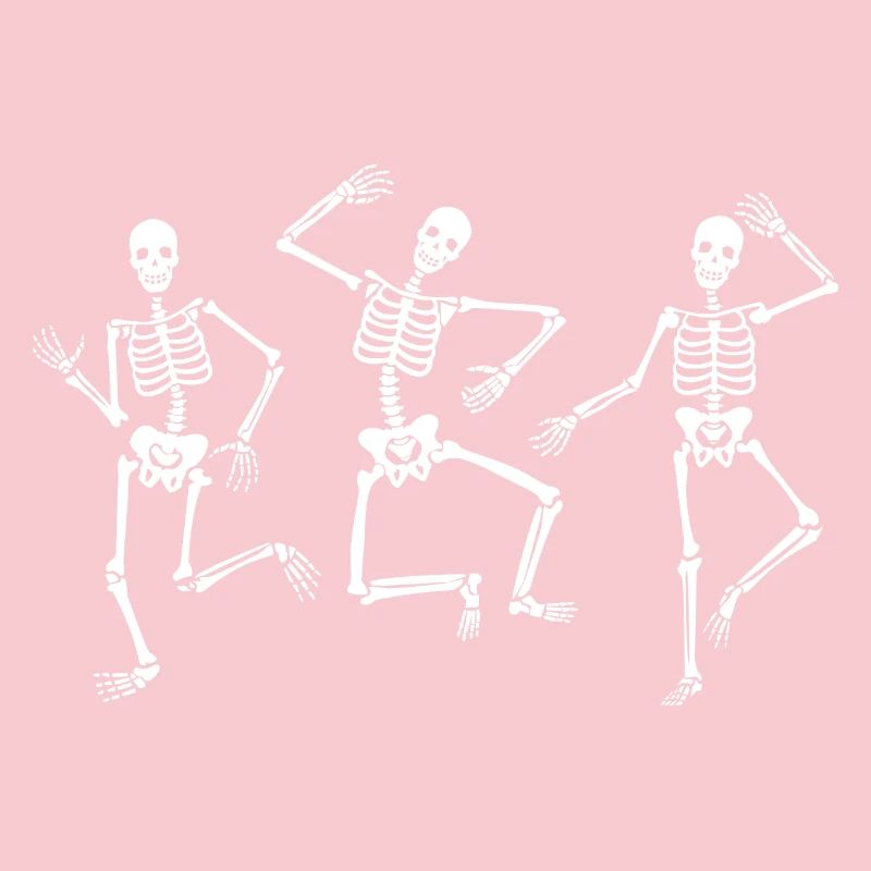 Dancing Skeletons Halloween Skeleton Dancing Funny