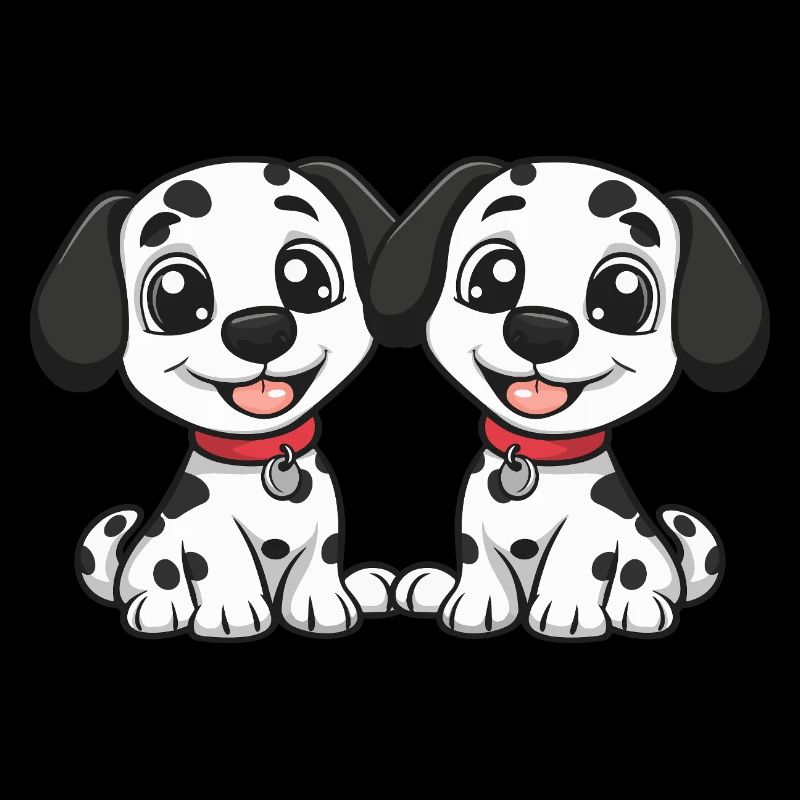Dalmatiner Hund Comic