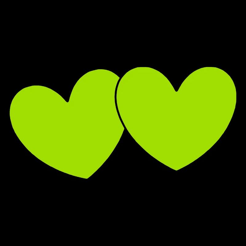 Cœur vert Cadeau Vert Saint Valentin
