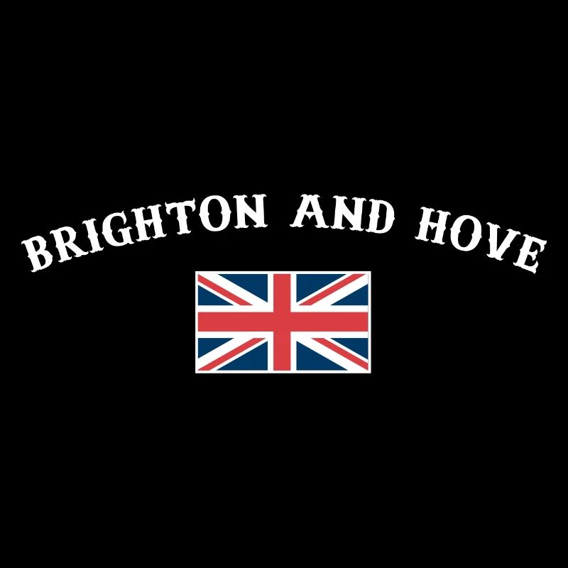 Brighton And Hove Royaume-Uni Drapeau britannique