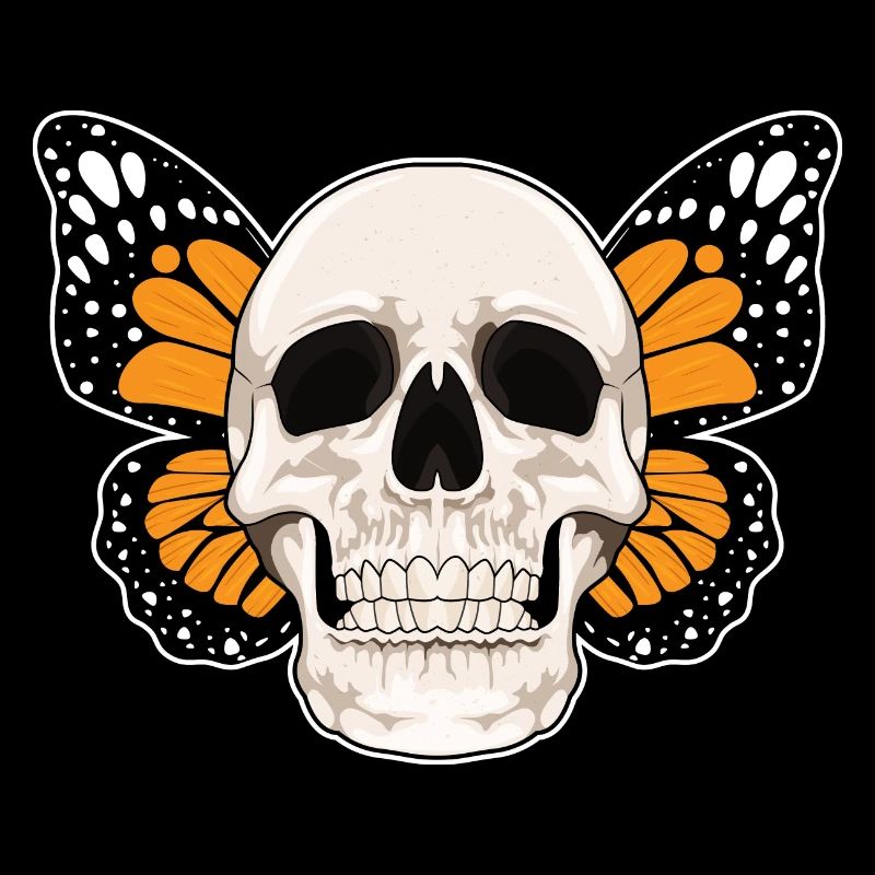 Butterfly Skull