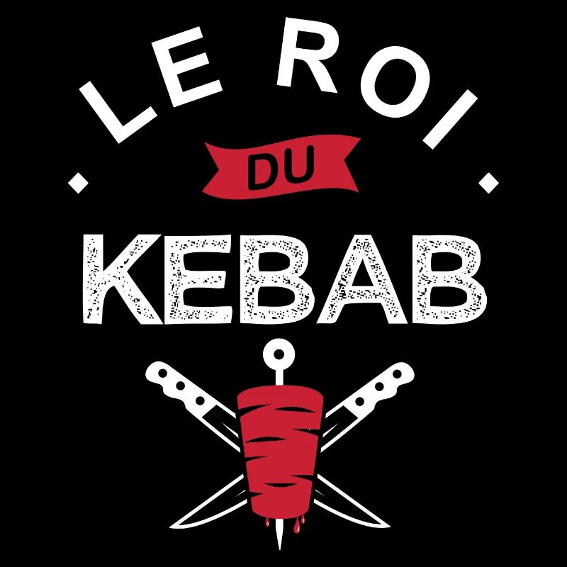 le roi du kebab Cadeau papa chef kebab