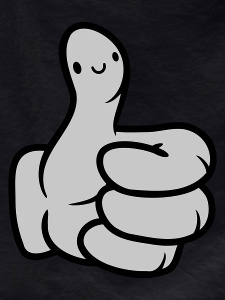 Face Comic Hand Thumb