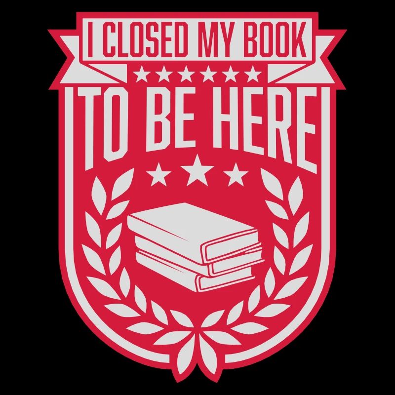 I closed my book