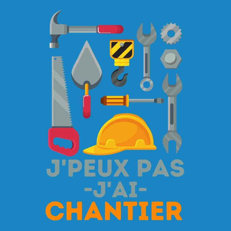 chantier de construction worker maçon