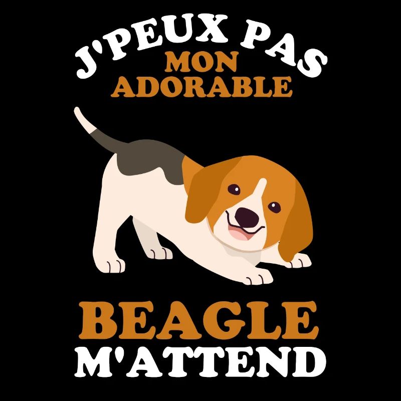 Chien de race beagle