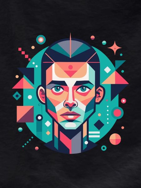 Geometric Face Portrait