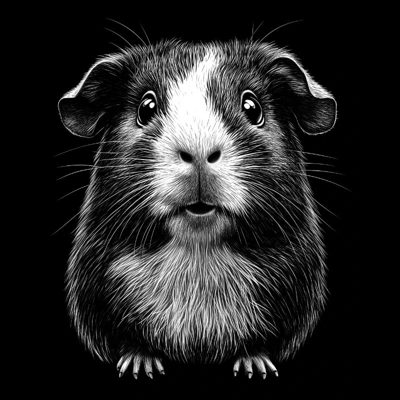 cochon d’Inde portrait rongeur rongeurs animaux