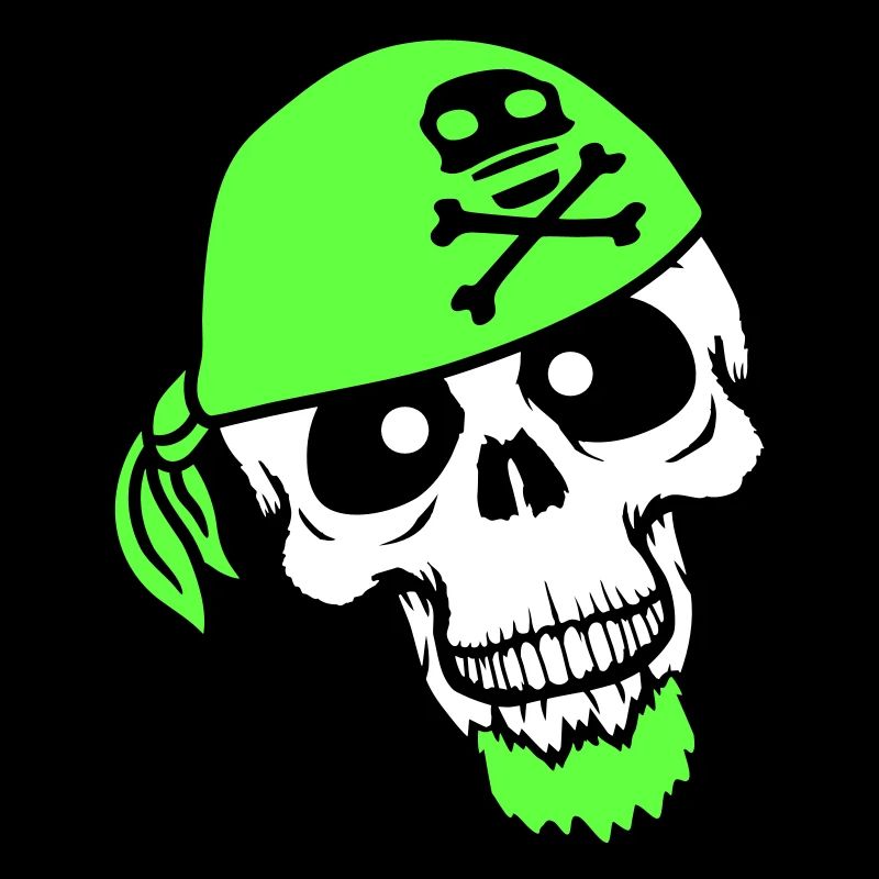 Pirate Hat Skull Skeleton Skull Halloween Head