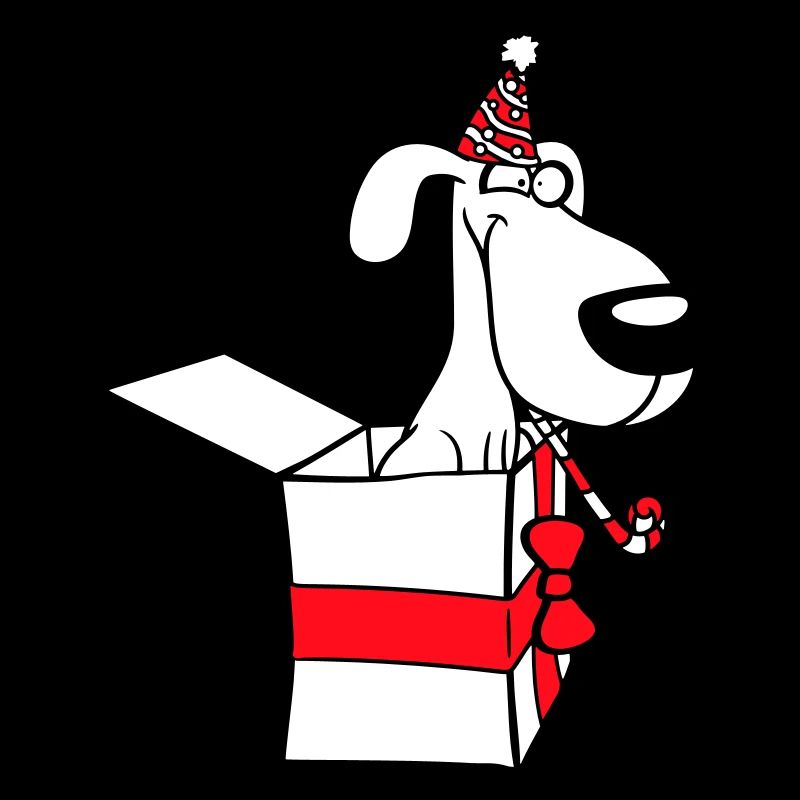Dog Birthday Gift Party Hat Celebrate Toad