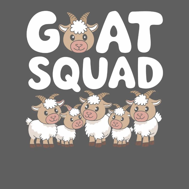 Groupes de chèvres Conception Goat Squad