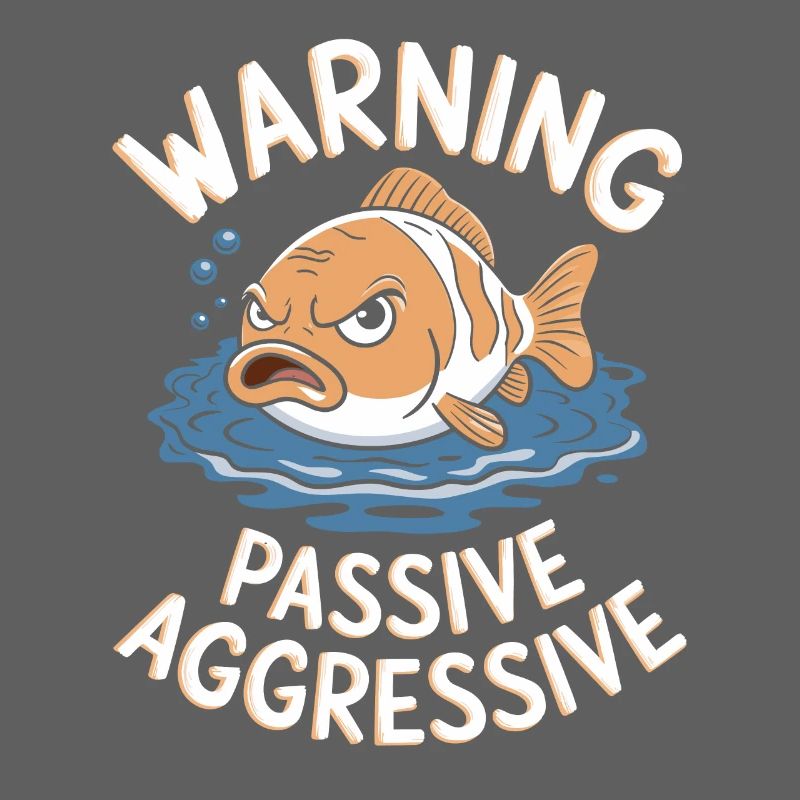 Warning Passive-Aggressive Fish