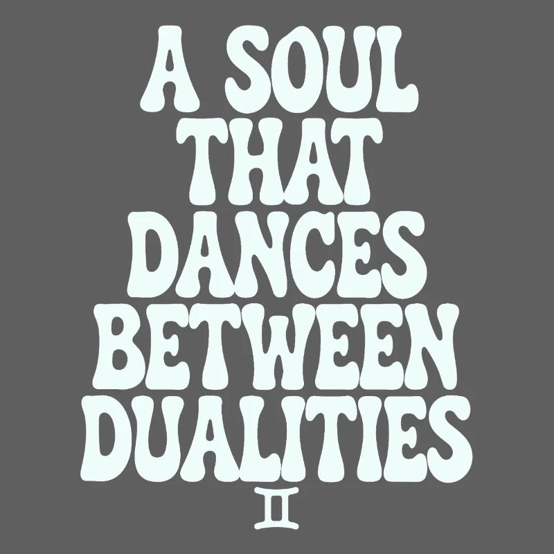 Gemini soul dancing between dualities