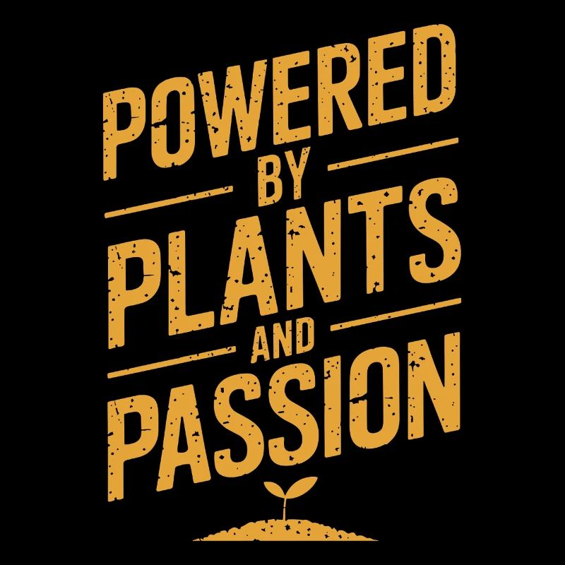 Powered by plants and passion vegan