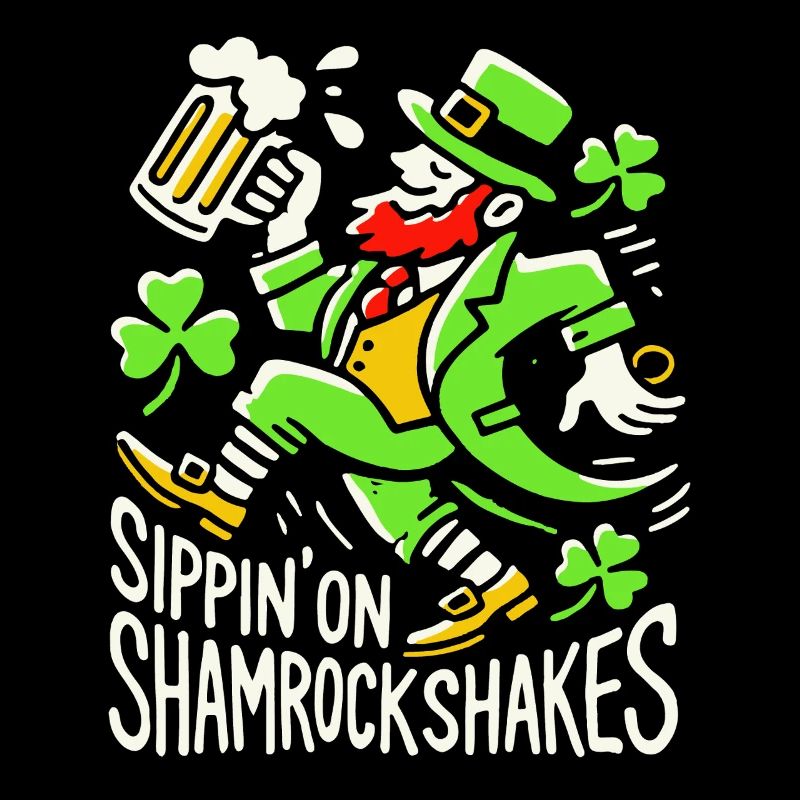 Siroter des Shamrockshakes pour la Saint-Patrick