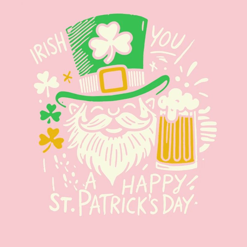 Happy St. Patrick's Day Celebration with Irish