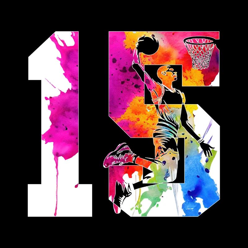 15E ANNIVERSAIRE BASKET-BALL NUMÉRO 15