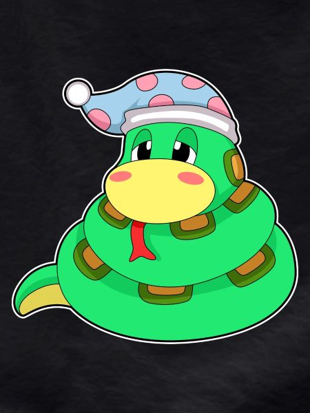 Snake Sleeping Nightcap