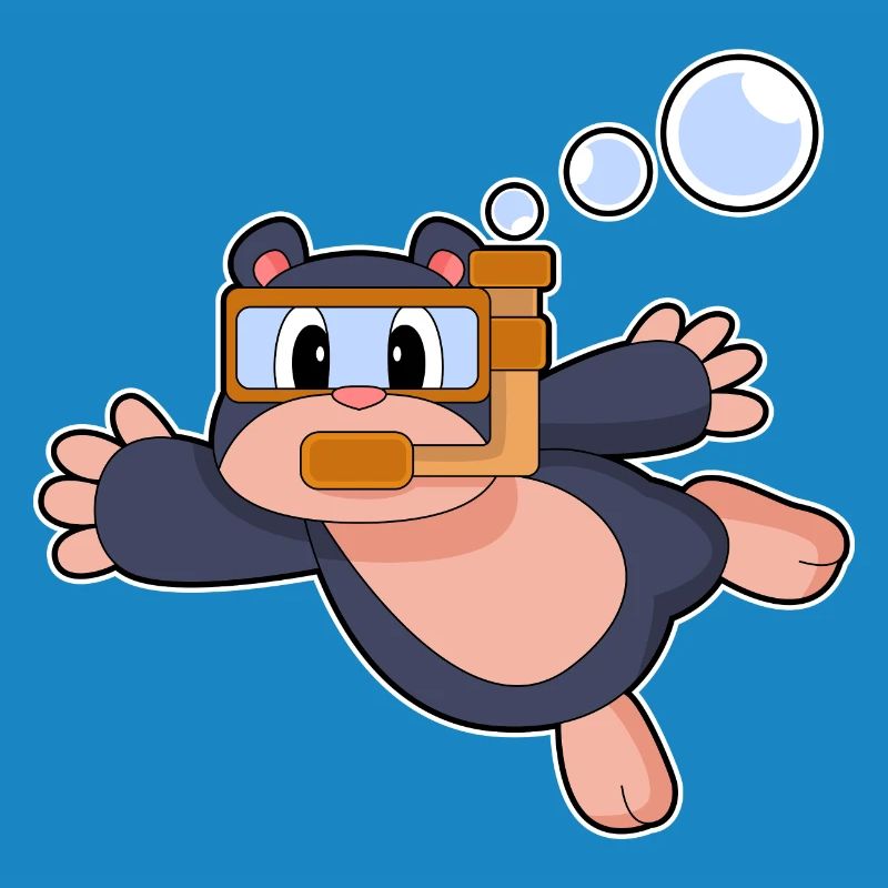Mole Diver Snorkel Plongée