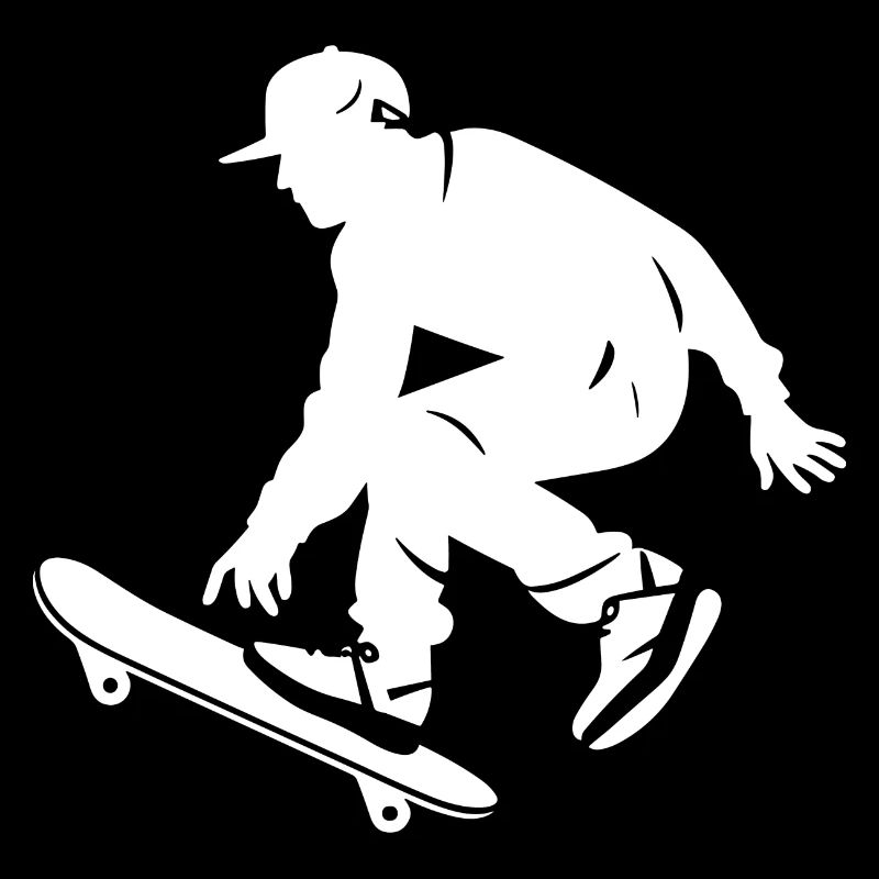 Garçon de planche à roulettes