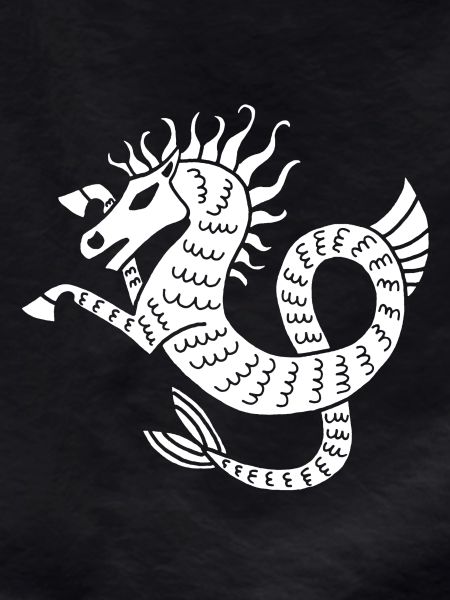 White Sea Horse
