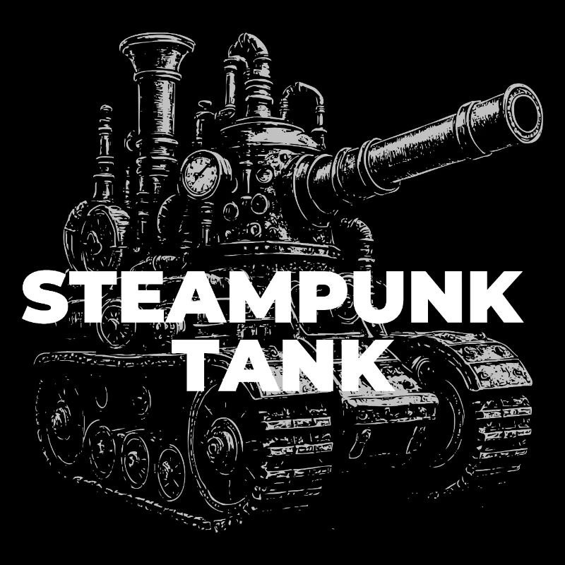 Steampunk Panzer Getriebe Drucken