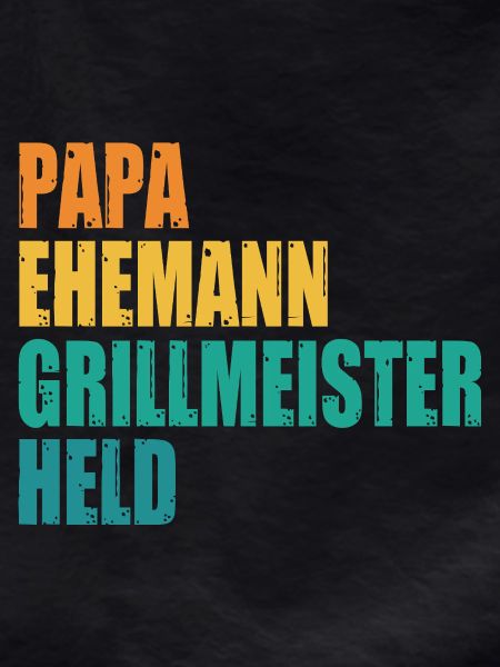 Dad Husband Grill Master Hero