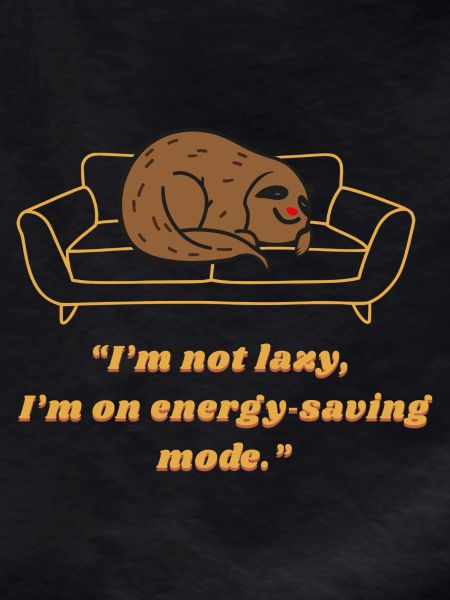Sloth Energiespar-Lounge-Tee