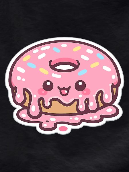Kawaii Donut with Frosting