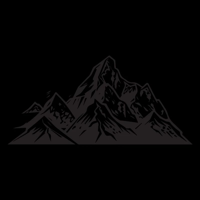 Mountain Symbol Alps