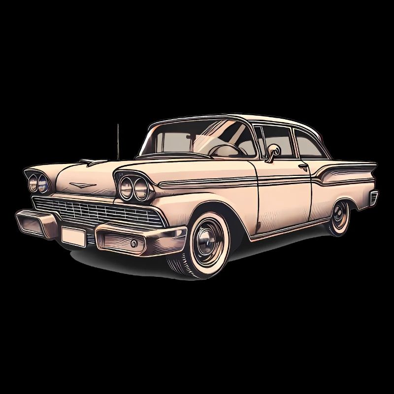 Oldtimer Oldtimer Illustration