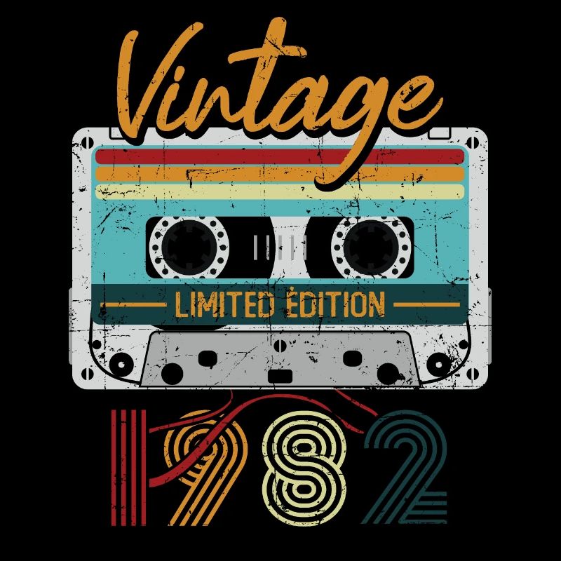 Vintage Kassette 40th Anniversary 1982 Geschenk
