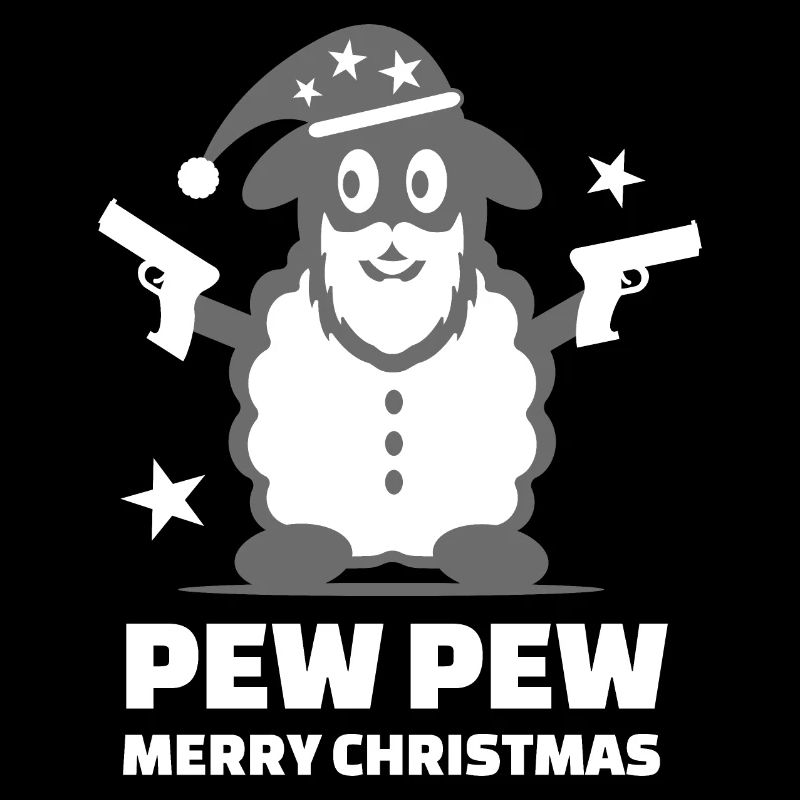 Pew Pew Sheep Père Noël idée cadeau