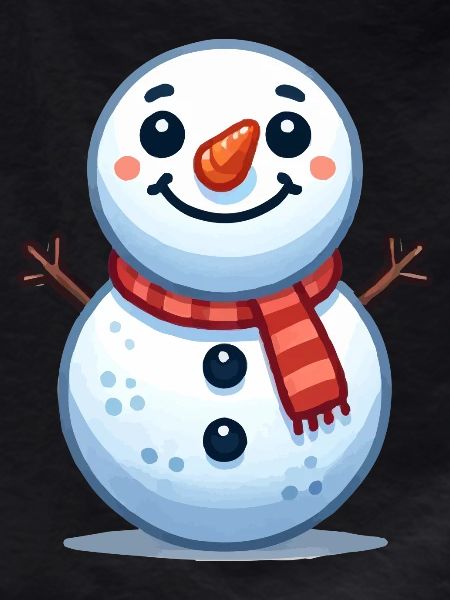 Snowman Schneemann