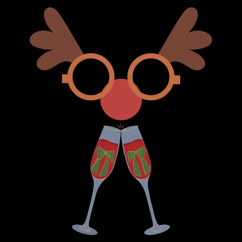 Weihnachtsdesign-Geschenkidee-Feier