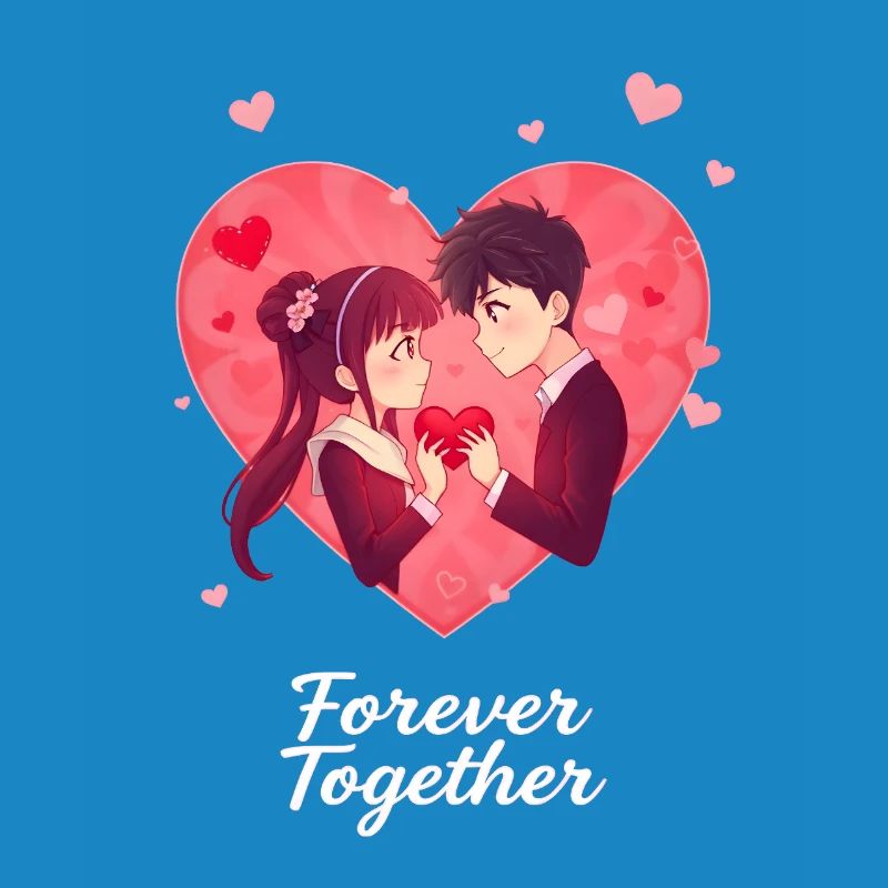 Conception d’anime pour la Saint-Valentin