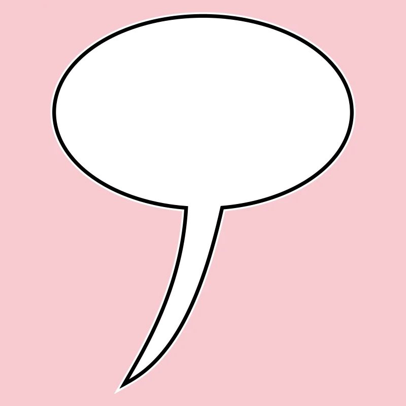 Speech Bubble Design Long