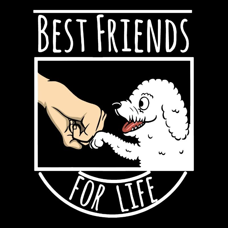 Bichon Frise Best Friends For Life