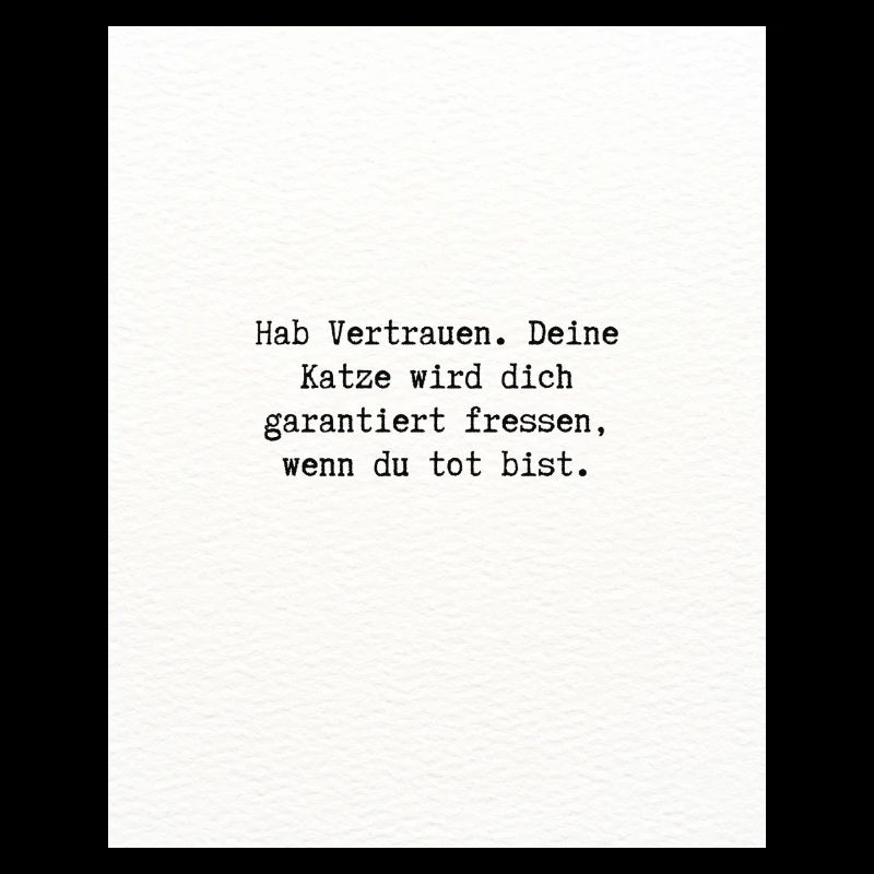 Hab Vertrauen